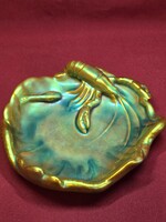 Zsolnay eozin rákostál