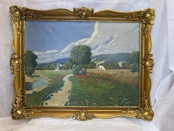 SZENTMIKLÓSY ZOLTÁN (1878 - 1916) tájkép