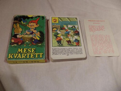 Mese kvartett, régi kiadás, dobozos. (1412)