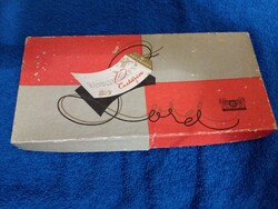 MID CENTURY Csehszlovákia CENTROTEX díszdobozos férfi zsebkendők HIBÁTLAN