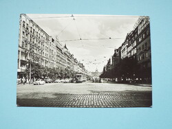 Képeslap (19) - Csehszlovákia (Csehország) - Prága - Vencel tér 1960-as évek