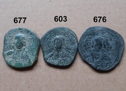 Egységáras Bizánci érmék - leírás a szövegben - Az ár 1 darabra vonatkozik!