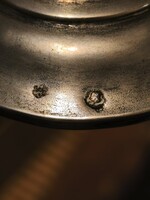 Rokokó stílusú ezüst pohár, amelyet gyakran keresztelőpohárként használtak.