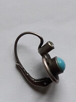 Antik ezüst fülbevaló