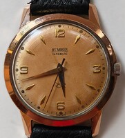 HY MOSER Incabloc svájci vintage karóra – 1950–60-as évek, 34 mm, működik