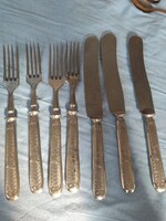 Fabriks Marke antik 4db villa 4db kés gyönyörű mintával