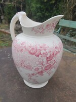 31 cm szecessziós fajansz mosdó kancsó