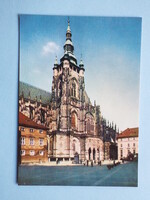 Képeslap (20) - Csehszlovákia (Csehország) - Prága - Szent Vitus-székesegyház 1960-as évek