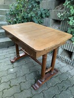 Antik biedermeier cseresznyefa asztal, íróasztal