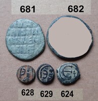 Egységáras Bizánci érmék - leírás a szövegben - Az ár 1 darabra vonatkozik!