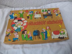 Ébredéstől elalvásig retro társasjáték (4108)