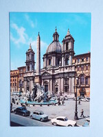 Képeslap (20) - Olaszország - Róma - Piazza Navona 1960-as évek