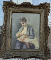 Konek Ida: Anya a gyermekével