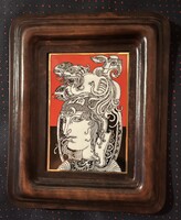 Szász Endre ,Hollóházi falikép