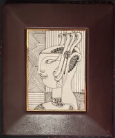 Szász Endre ,Hollóházi falikép