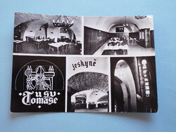 Képeslap (20) - Csehszlovákia (Csehország) - Prága - Szent Tamás söröző mozaik 1970-es évek