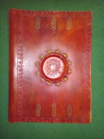 Nagy Nóra bőrdíszmű - Rajz/Irattartó mappa / bőr könyvborító