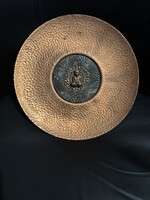 Réz / vörösréz falitál – Buddha motívummal