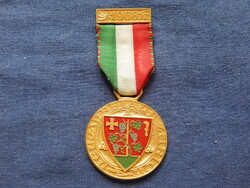 1968 Neujahrslauf Zuerich (Zürichi újévi futás) - svájci medál szalaggal (Huguenin)