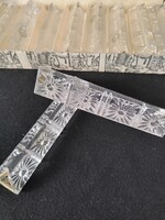 Ólomkristály evőeszköz pihentető