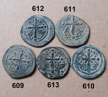 Egységáras Bizánci érmék - leírás a szövegben - Az ár 1 darabra vonatkozik!