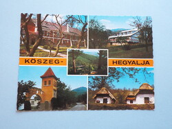 Képeslap (19) - Kőszeg - Hegyalja (Bozsok, Cák, Velem) mozaik 1970-es évek