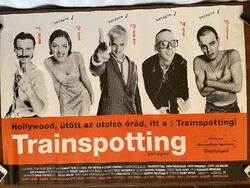 Trainspotting eredeti moziplakát, Danny Boyle filmje 67,5 x 95,5 cm