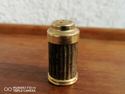 Nagyon régi sótartó, zsebsótartó, alul tölthető