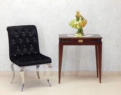 Art Deco konzolasztal - golyós [ B - 56 ] Raktárról elérhető termék!