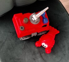 Mini tűzoltó autó - és felhúzható homár fürdőjáték