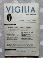 Vigilia folyóirat 1944. január (10. évf, 1. szám)