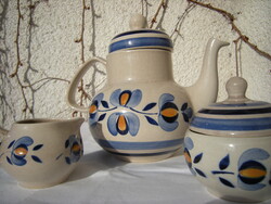 Bosh teás szervíz kancsó kanna cukortartó tej /citromlés kis kiöntő