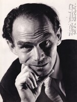 Dedikált Bálint Endre portré 1965