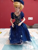 Diana hercegné gyűjtői porcelánbaba - Janus (Christian Ott design)