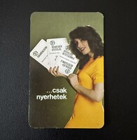 OTP Országos Takarékpénztár - … csak nyerhetek kártyanaptár 1985