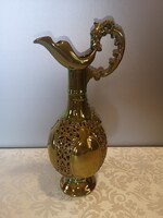 Zsolnay eozin áttört kancsó