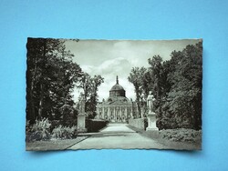 Képeslap (21) - Németország (NDK) - Potsdam - Sanssouci kastély 1960-as évek - (9x14 cm)