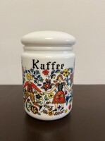 Ritka vintage CERVE Olaszország opálüveg kávétartó