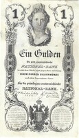 1 forint / gulden 1848 Ritka Restaurált 2.