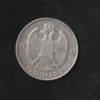 20 Dinar 1938