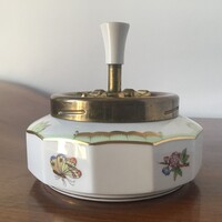 Herendi porcelán Viktória Mintás Hamutartó