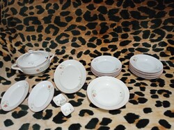 Porcelán Bulgária étkészlet a képeket látható állapotban