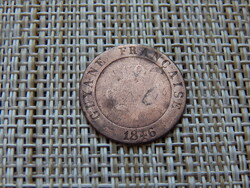 Francia Guyana  10 centimes  1846  2.