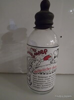 DÍSZÜVEG - CUMISÜVEG ALAKÚ - FÉL LITER - RETRO - OSZTRÁK -  HIBÁTLAN