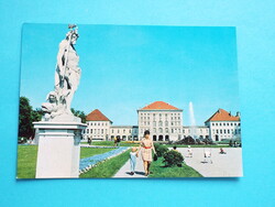 Képeslap (21) - Németország (NSZK) - München - Nymphenburg kastély 1970-es évek