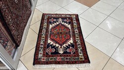 4337 Iráni Hamadan kézi gyapjú perzsa szőnyeg 66X97CM