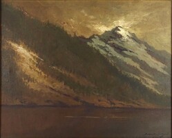 1Y109 Szepesi Kuszka Jenő : Hegyi tó