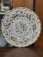 Alt Wien,Carlsbad,Karlsbad Chodau,Portheim & Sohn 1860,Vastag Biedermeier Porcelán Tányér.18 cm.