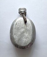 Katonai alumínium kulacs, 18 cm x 5 cm.