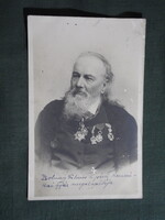 Képeslap,híres emberek,Zsolnay Vilmos,pécsi Zsolnay kerámiagyár alapítója és fejlesztője,1920-,48-